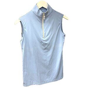 NWOT Tailored Sportsman Sleeveless Sunshirt in Blueish - Size S